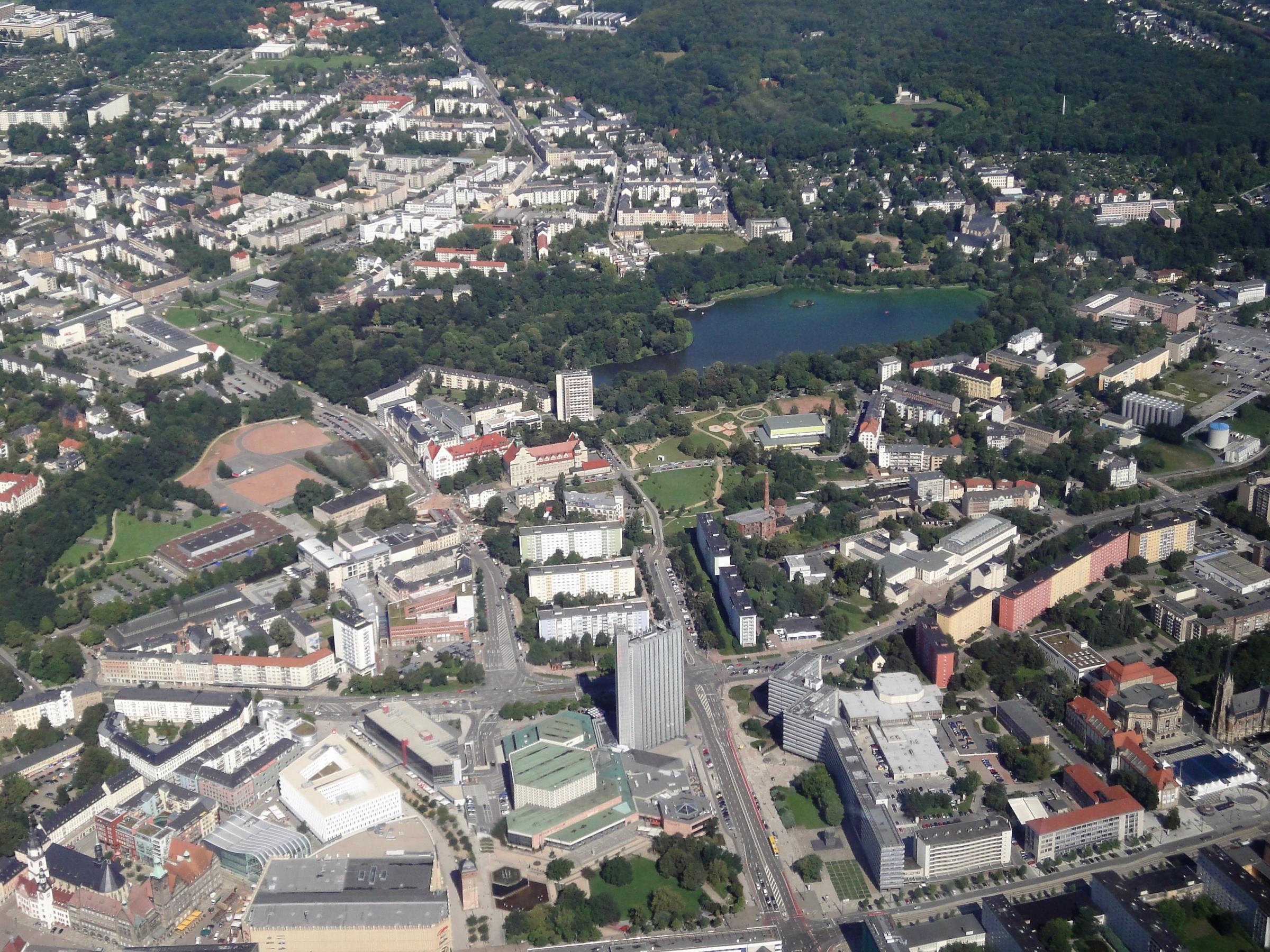 Chemnitz aus der Luft