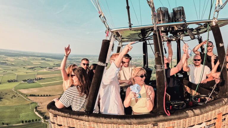 Ballonfahrt – Motiv des Buchungsanbieters