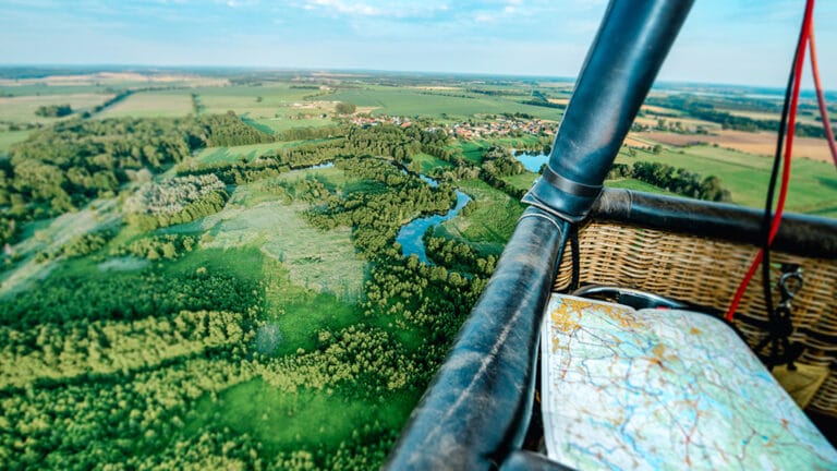 Ballonfahrt – Motiv des Buchungsanbieters