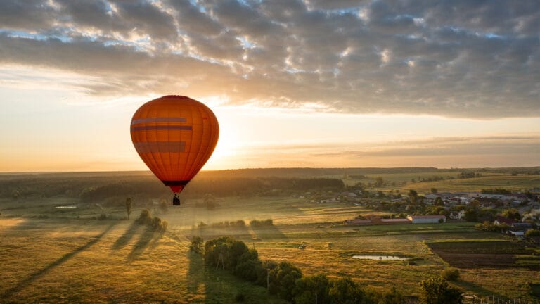 Ballonfahrt – Motiv des Buchungsanbieters