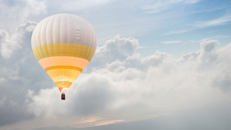Ballonfahrt – Motiv des Buchungsanbieters