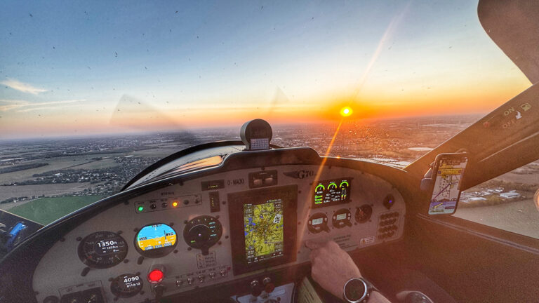 Rundflug – Motiv des Buchungsanbieters