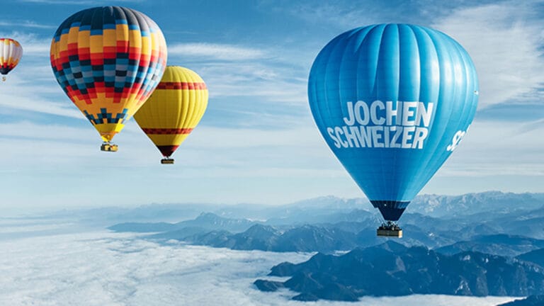 Ballonfahrt – Motiv des Buchungsanbieters
