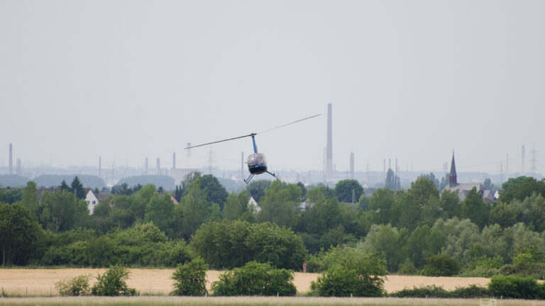 Hubschrauberrundflug – Motiv des Buchungsanbieters