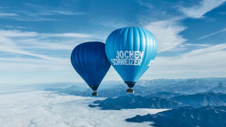 Ballonfahrt – Motiv des Buchungsanbieters
