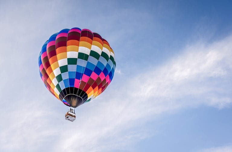 Ballonfahrt – Motiv des Buchungsanbieters