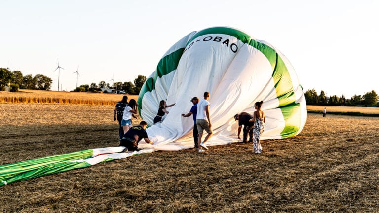 Ballonfahrt – Motiv des Buchungsanbieters